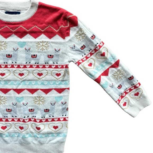 Andy & Evan Size 5 Kids Holiday Ugly Christmas Sweater - Picture 2 of 4